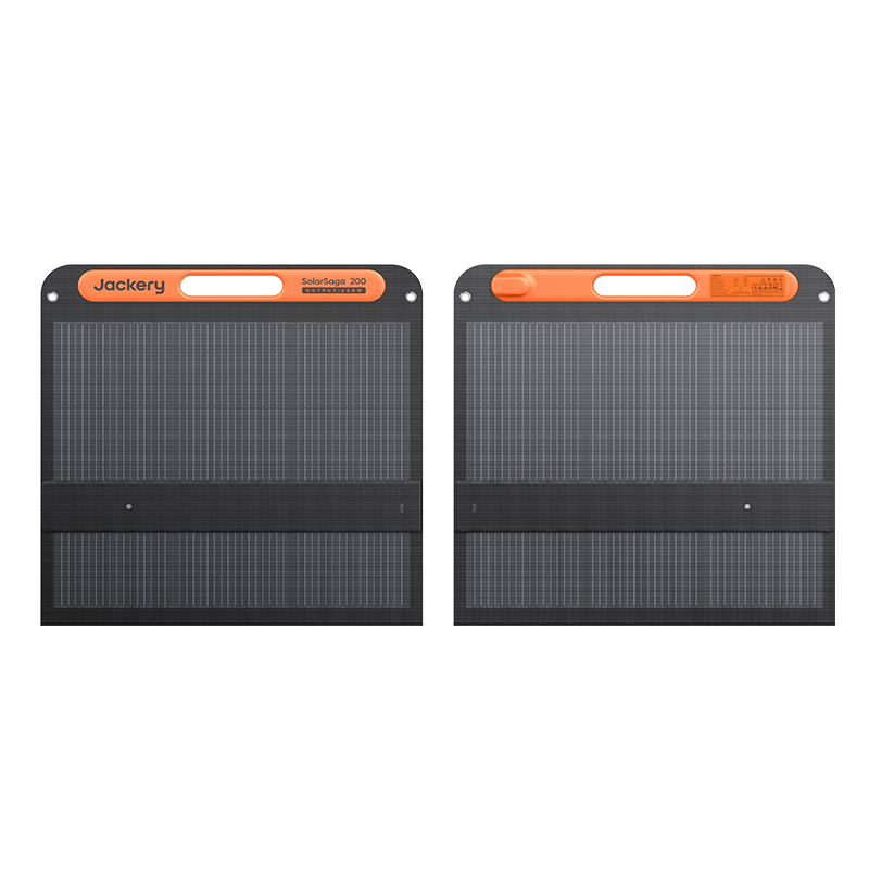 Jackery SolarSaga 200W Solar Panel | Bifacial IP68 25% Efficiency